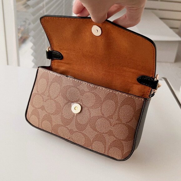 Coach Monogram Crossbody Bag - Picture 8 of 9